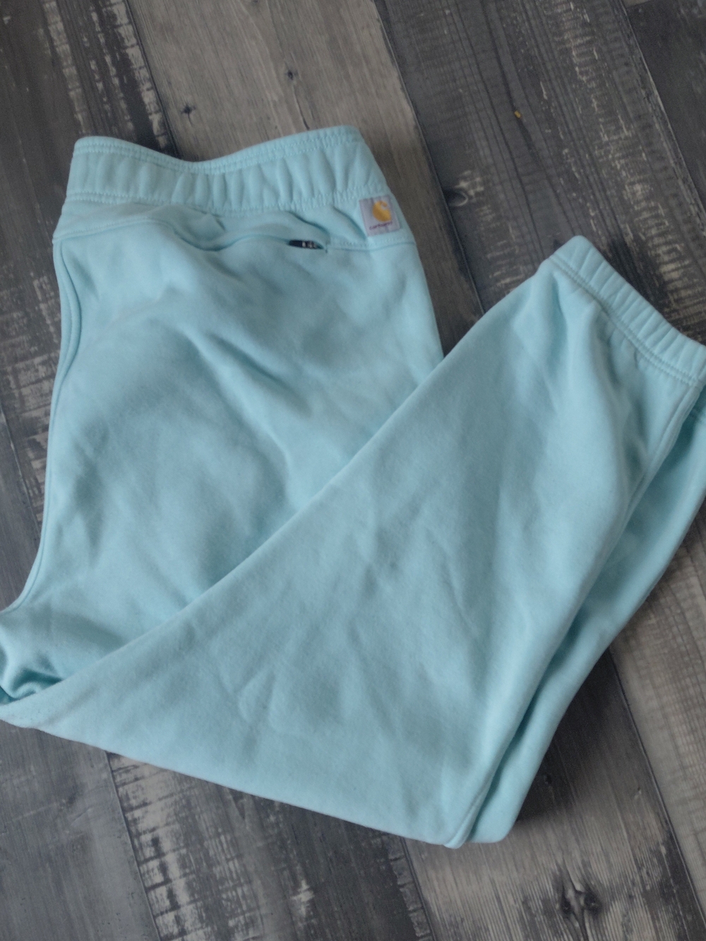 Carhartt Light Blue Women's Jogger Sweatpants - Picture 4 of 7